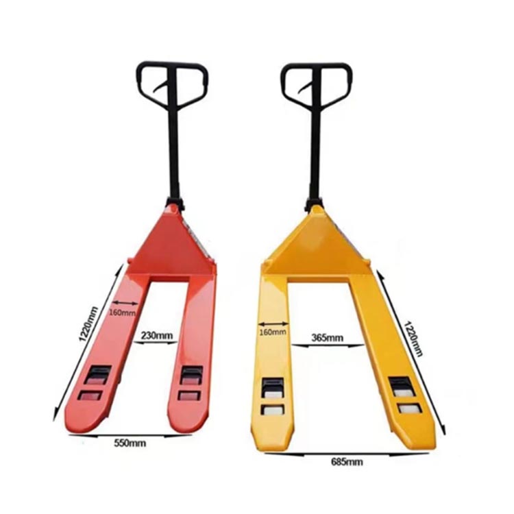 Kan een pallettruck van 2 ton wel 2 ton wegen?