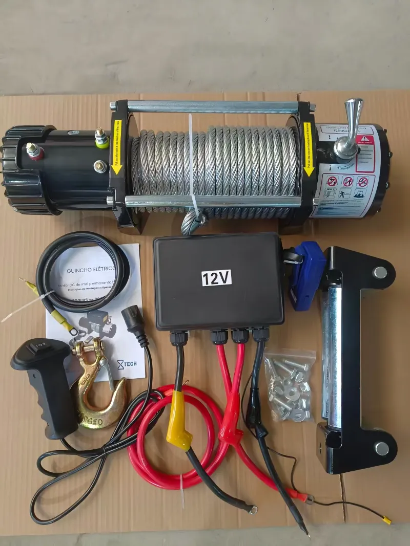 Wat is de functie van de koppeling op een elektrische lier?