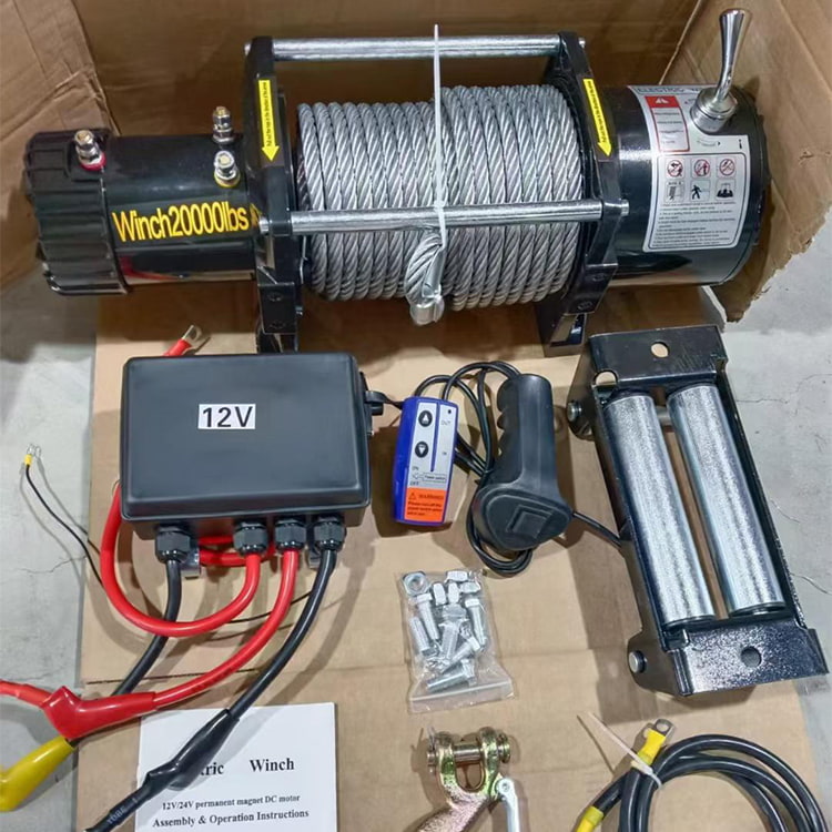 Wat is de functie van de touwgeleider voor elektrische lieren?