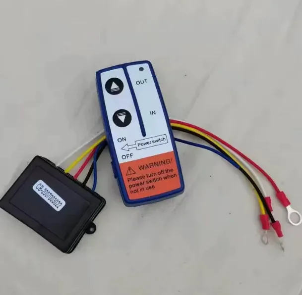 Wat te doen als de draadloze afstandsbediening van de elektrische lier defect raakt?