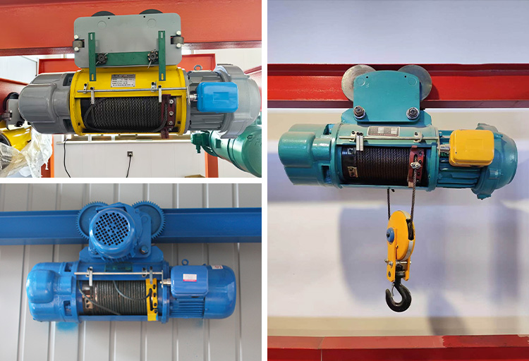 CD1 type 1t wire rope electric hoist