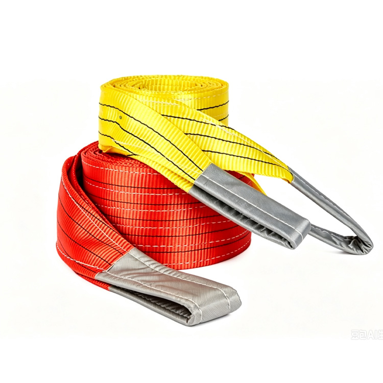 Multi-spec kleurgecodeerde platte hijsband